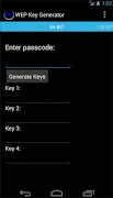 WEP Key Generator penulis hantaran