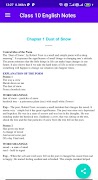 Class 10 English Notes syot layar 6