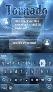 Tornado Live Wallpaper Theme screenshot 2