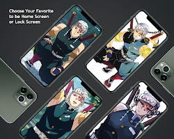 HD Wallpaper of Tengen Uzui KNY Anime Collection ภาพหน้าจอ 1