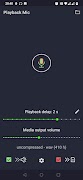 2 Schermata Playback Mic - input to output