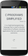 C PROGRAMMING SIMPLIFIED screenshot 1