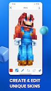 Skins for Minecraft ポスター