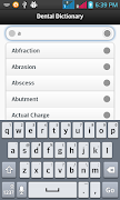 Dental dictionary captura de pantalla 1