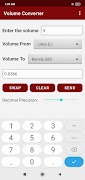 Volume Converter : L, mL, m³ screenshot 1