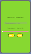برنامه‌نما Password Checker عکس از صفحه