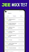 JEE mock test ảnh chụp màn hình 5