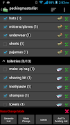 Packing List - Full captura de pantalla 7