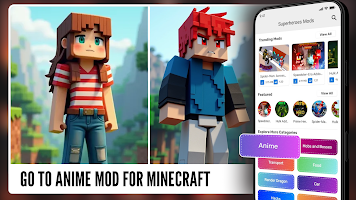 Anime Mods for Minecraft PE screenshot 1