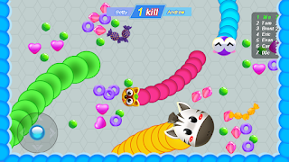 برنامهنما Worm Eating Candy عکس از صفحه