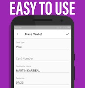 1PassWallet - Password Manager and Secure Wallet スクリーンショット 6