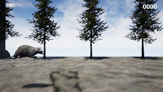 1 Schermata Racoon Runner Simulator