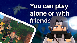 برنامه‌نما Naruto mods for Minecraft عکس از صفحه