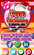 Happy Birthday Music Sounds скриншот 7