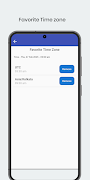 World Clock - Time Zone Finder स्क्रीनशॉट 2