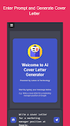 AI Cover Letter Generator 截圖 1