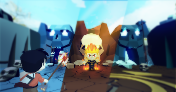 Troublemaker Chibi RPG captura de pantalla 1