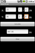 SquareCalc Construction Calc syot layar 2