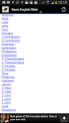 Basic English Bible Screenshot 2