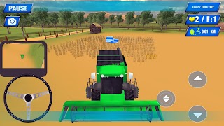 Combine Harvester Simulator اسکرین شاٹ 4