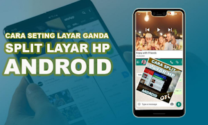 Cara Split Screen Layar HP screenshot 7