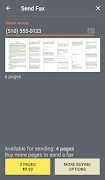Turbo Fax: send fax from phone स्क्रीनशॉट 4