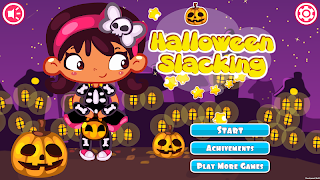 پوستر Halloween Slacking