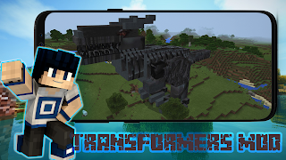 Transformers mod Minecraft PE 截图 1
