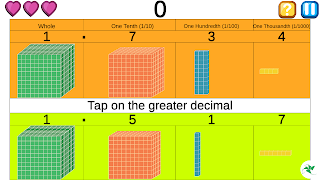 برنامه‌نما Decimal Game عکس از صفحه