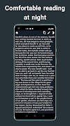 night reading mode app - dark theme স্ক্রিনশট 5