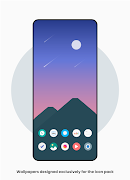 Flat Pie - Icon Pack скриншот 2