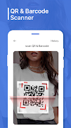 برنامه‌نما QR Code Scanner & Generator عکس از صفحه