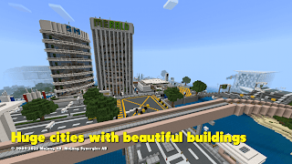برنامه‌نما city for minecraft map عکس از صفحه
