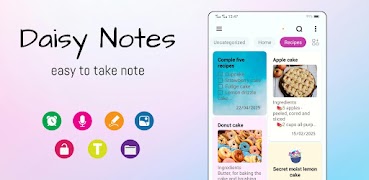 Daisy Notes - notebook, diary screenshot 7