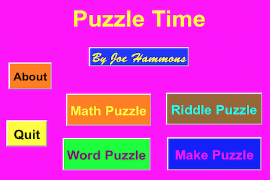 Puzzle Time ポスター