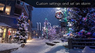 برنامه‌نما Christmas Clock عکس از صفحه