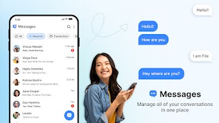 Messages الملصق