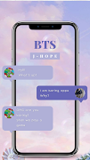 برنامه‌نما BTS CHAT - SIMULATOR عکس از صفحه