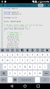 Mobile C { C/C++ Compiler } Screenshot 1