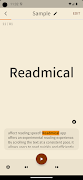 Readmical - Speed reading imagem de tela 3
