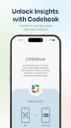 CODEBook capture d'écran 1