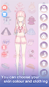 4 Schermata Anime Princess Dress Up Game!