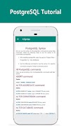 PostgreSQL Tutorial скриншот 5