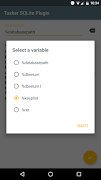 Tasker SQLite Plugin capture d'écran 1