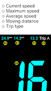 برنامه‌نما Bicycle Speedometer عکس از صفحه