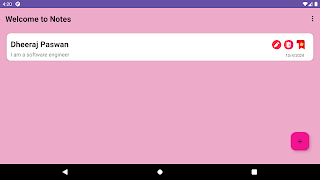 MyNotes imagem de tela 3