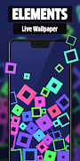 Elements Live Wallpaper imagem de tela 1
