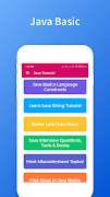 Java Tutorial โปสเตอร์