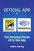 Official Comic-Con App penulis hantaran