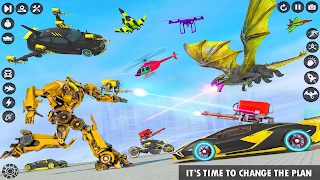 Dragon Robot Police Car Games スクリーンショット 5